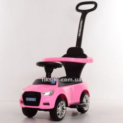 Купить Детская каталка-толокар M 3503 A(MP3)-8, Audi, розовая