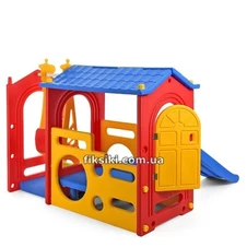 Горка с качелями M 5404-3-4-6, Super Playhouse with swing фото 11