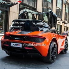 Детский электромобиль M 4085 EBLRS-7 Mclaren, автопокраска, оранжевый фото 11