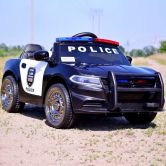 Детский электромобиль M 4108 EBLR-2, Полиция, мягкое сиденье