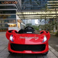 Детский электромобиль T-7641 EVA RED Ferrari, красный фото 55