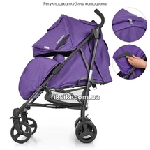 Коляска детская ME 1029 BREEZ Violet прогулочная, фиолетовая купить