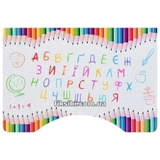 Детская парта B 2071-77-1(UA), Карандаши, со стульчиком , бежевая фото 33