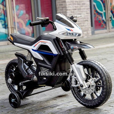 Детский мотоцикл JT 5158-1 Yamaha, белый